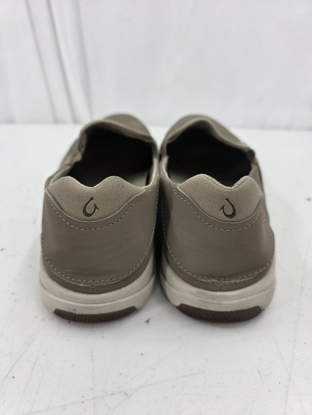 OluKai Lae‘ahi Slip-On Sneakers Mens Size 10 Clay Fabric Mesh Casual 10443-1010. - Picture 3 of 10